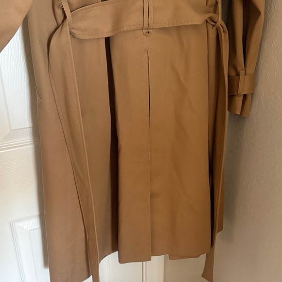 Sezane Scott Tan Trench Coat - Picture 10 of 11